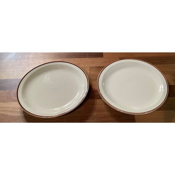 Grace Stoneware DESERT SAND 4 Salad Plates Vintage Made In Japan - Picture 7 of 9